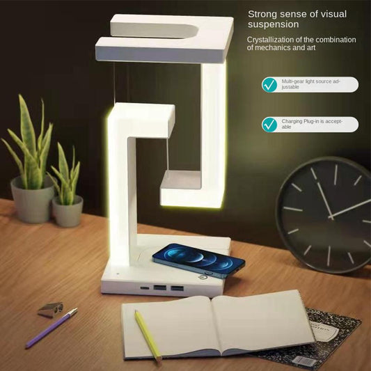 Smartphone Wireless Charging Suspension Table Lamp